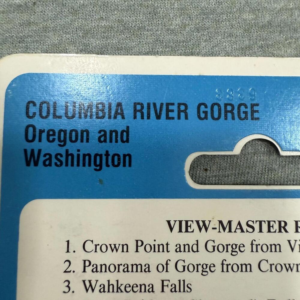 VIEW-MASTER 3-D Tour - Sealed Pack - Columbia River Gorge Oregon Washington VTG - Picture 6 of 6